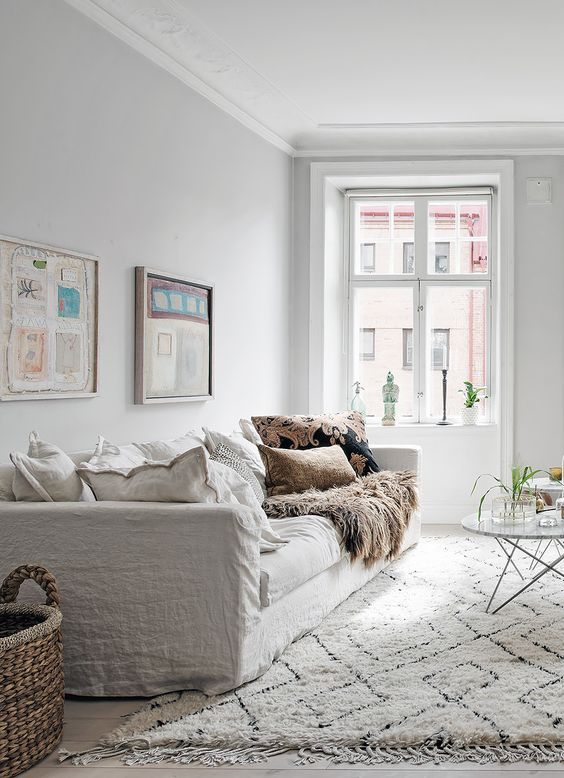 Almofadas para sofá para compor estilo escandinavo