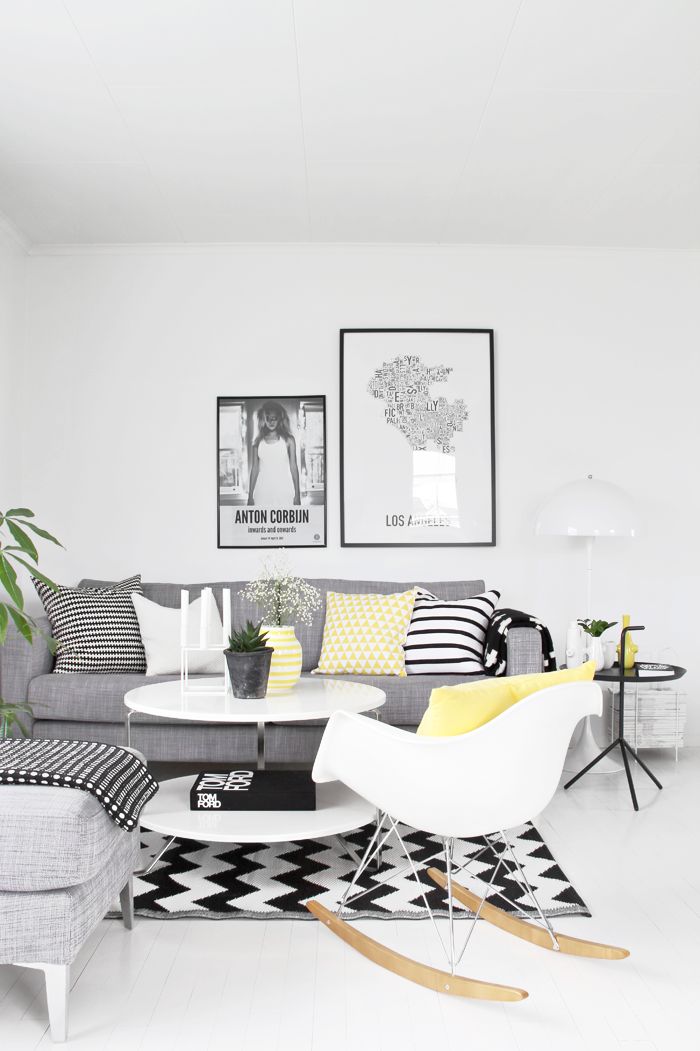 Decoração com sofá cinza - 20 ideias para se inspirar